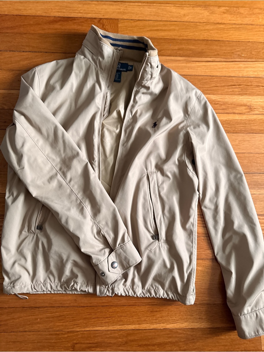 Polo Ralph Lauren Men's Tan Lightweight Windbreaker Jacket S